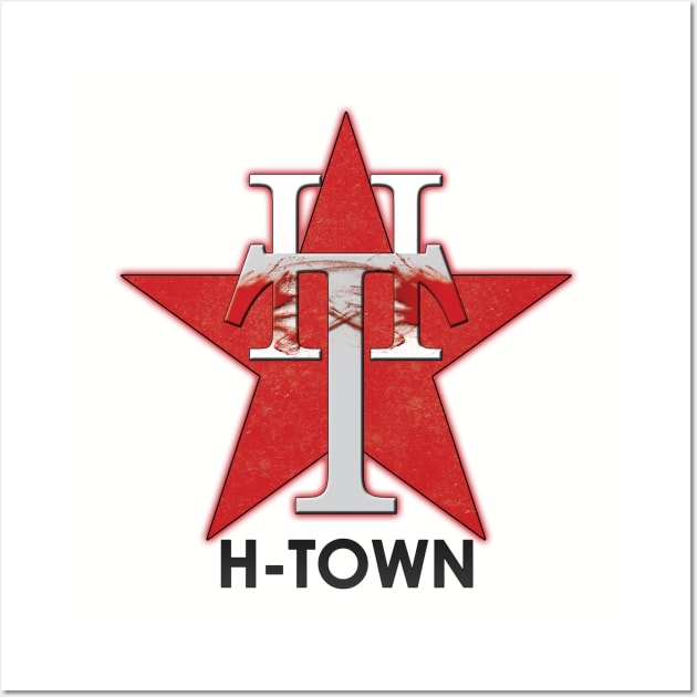 H-Town Wall Art by AddictingDesigns